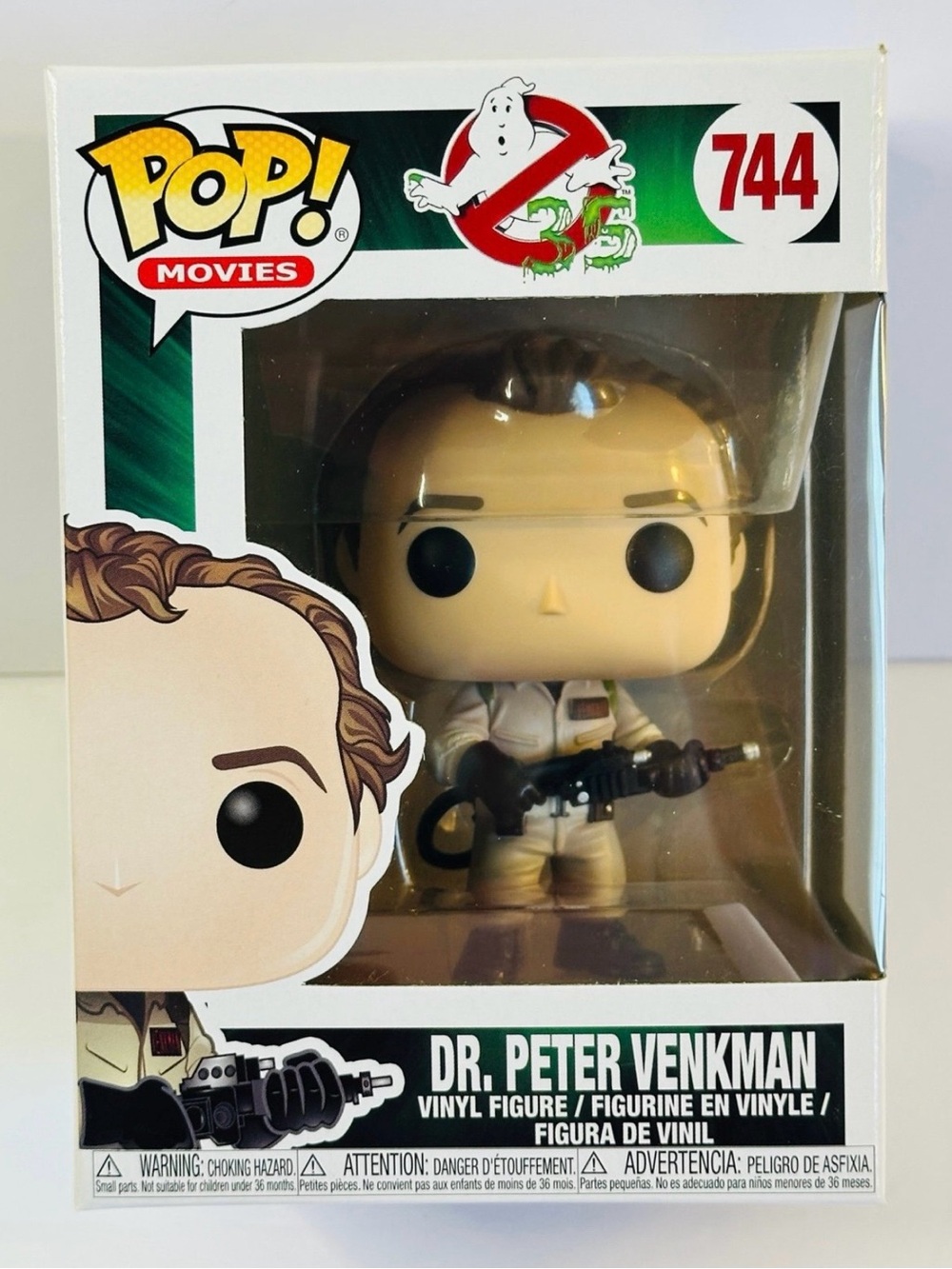 Funko POP! Movies Ghostbusters 35th Anniversary Dr. Peter Venkman #744 New